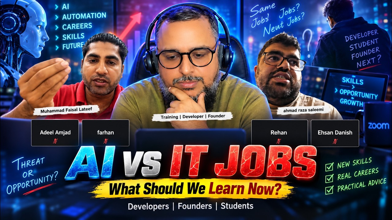 AI vs IT Jobs in 2026 live meeting